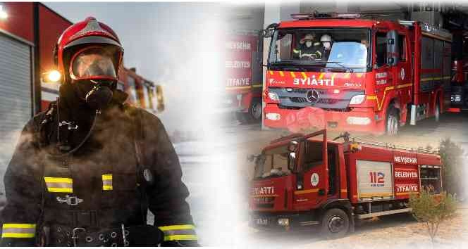 Nevşehir İtfaiyesi 2021’de 369 yangına müdahale etti
