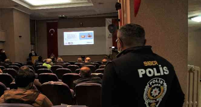 Burdur’da basın mensuplarına SİBERAY anlatıldı