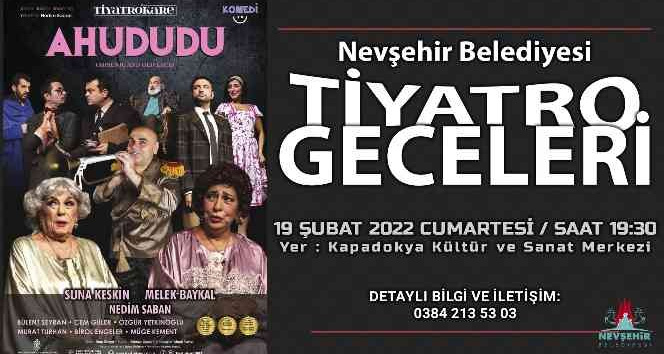 “Ahududu” Tiyatro oyunu ertelendi