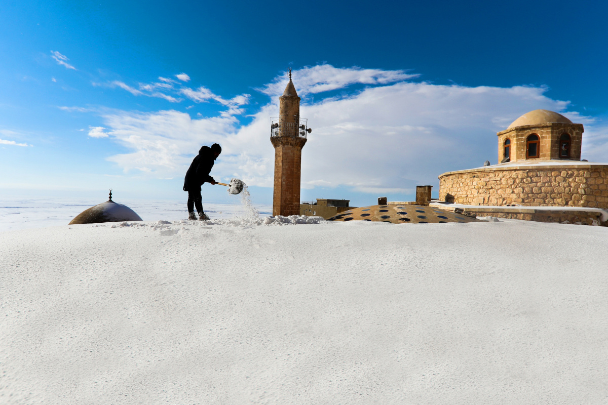 Mardin'de hayranlık uyandıran görüntüler