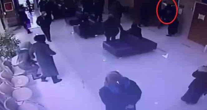 Yalova’da hasta ve yakının doktora saldırı anı kamerada