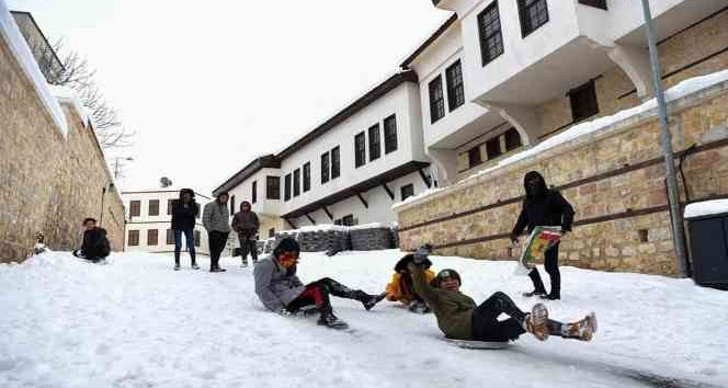 Kahramanmaraş’ta kar manzaraları