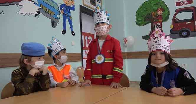 Yarıyıl tatilinin son dersi: ’Bir Bir İki, 112’