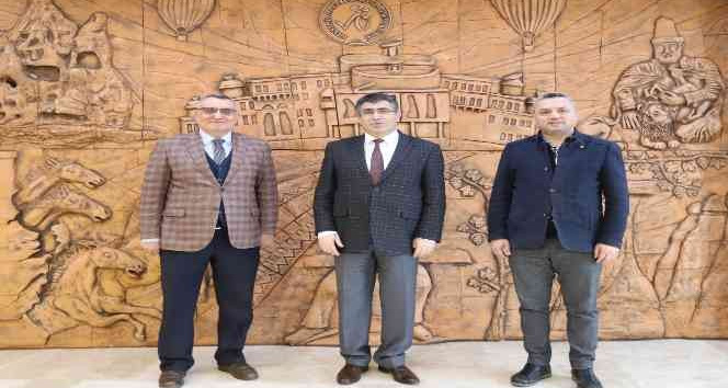 Seyrani İpek’ten NEVÜ Rektörü Prof. Dr. Semih Aktekin’e Ziyaret