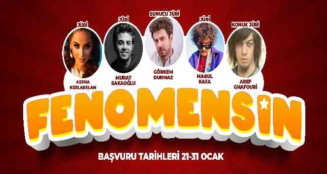 Fenomensin için başvurular başladı