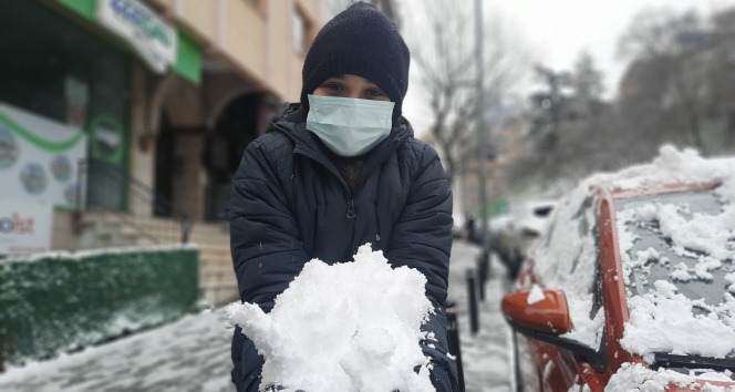 İstanbulda karın keyfini yine en çok çocuklar çıkardı