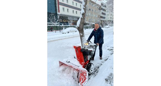 Nevşehir Belediyesi tüm ekipleri ile sahada çalışmalarını sürdürüyor