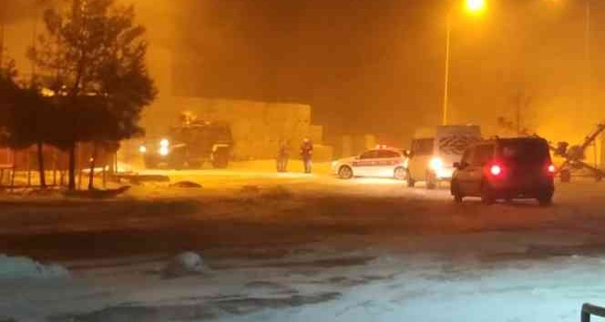 Mazıdağı-Derik yolu tipi nedeniyle ulaşıma kapatıldı