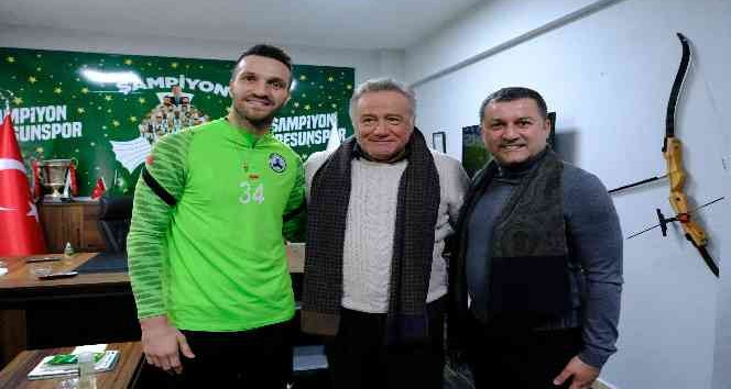 Bahçeşehir Üniversitesi Mütevelli Heyeti Başkanı Enver Yücel’den, GZT Giresunspor’a ziyaret