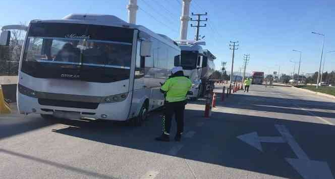 Burdur’da 148 araç sürücüsüne ceza işlemi uygulandı