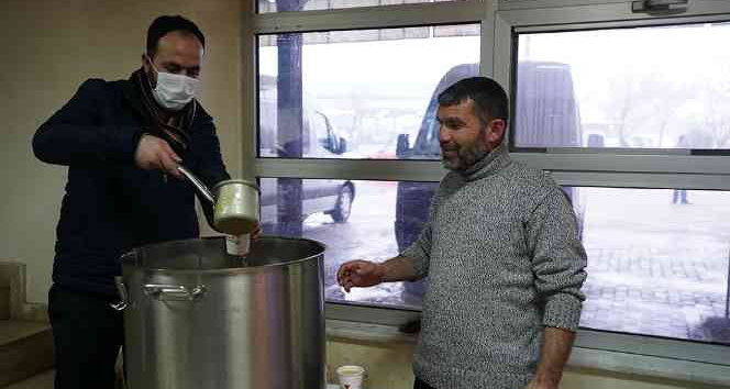 Kahramanmaraş’ta çorba ikramı