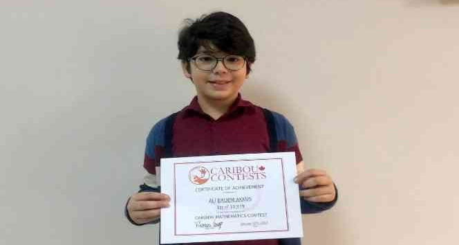 11 yaşında matematik yarışmasında dünya birincisi oldu