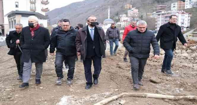 AK Parti Giresun Milletvekili Aydın Dereli’de incelemelerde bulundu