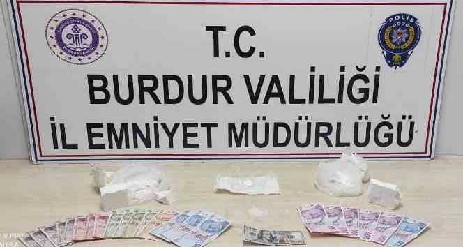 Burdur polisinden  400 bin liralık kokain oerasyonu