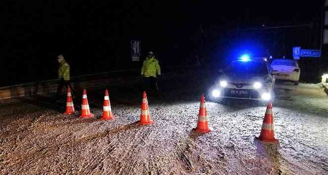 Tokat’ta ulaşıma kar engeli
