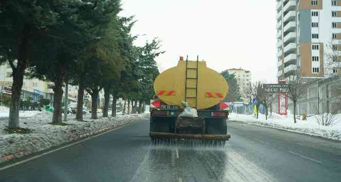 Kahramanmaraş’ta kar önlemleri