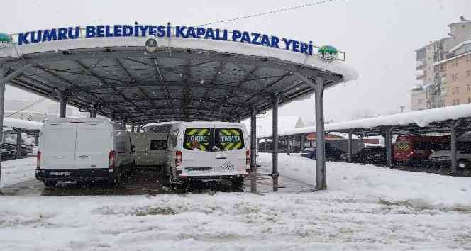 Kumru’da kapalı pazar alanı, kapalı otoparka dönüştü