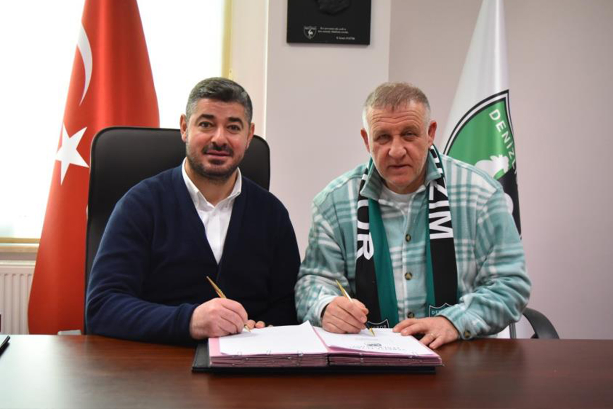 Denizlispor'un yeni Teknik Direktörü Mesut Bakkal oldu