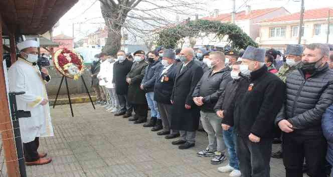 Kıbrıs gazisi son yolculuğuna uğurlandı