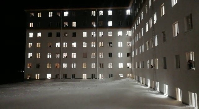 Üniversiteye seslerini böyle duyurdular