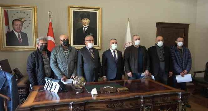 İstanbul’u kar esaretinden kurtaran kahramanlara teşekkür belgesi