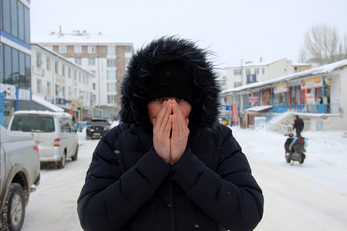 Sivas dondu, Yakutistan'ı aratmadı