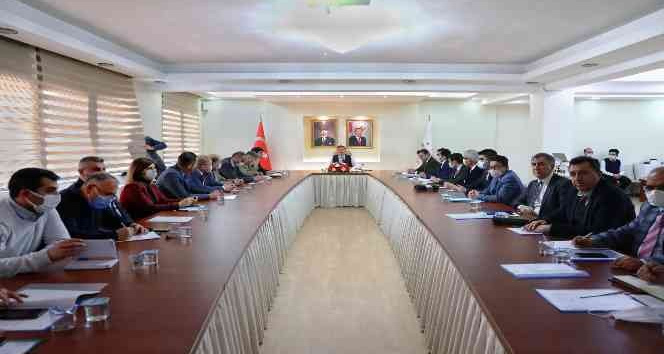 2022 yılı tarımsal kuraklık il yönetim toplantısı