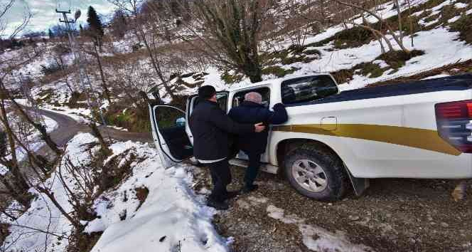 Altınordu’da ekipler, diyaliz hastası vatandaş için yardıma koştu