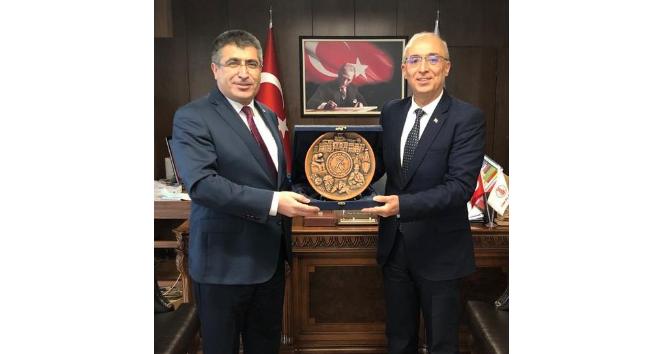 Rektör Aktekin’den TDK Başkanı Gülsevin’e Ziyaret