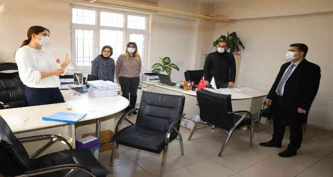 Kaymakam Mehmet Tunç, Cizre Rehberlik ve Araştırma Merkezini gezdi