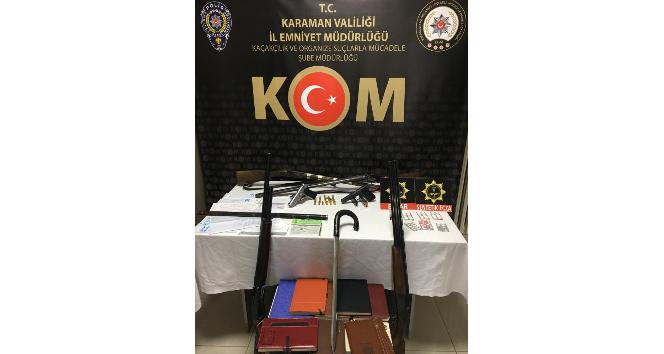 Karaman’da suç örgütü operasyonu: 7 gözaltı
