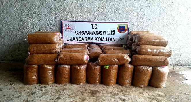 Kahramanmaraş’ta 210 kilogram kaçak tütün ele geçirildi