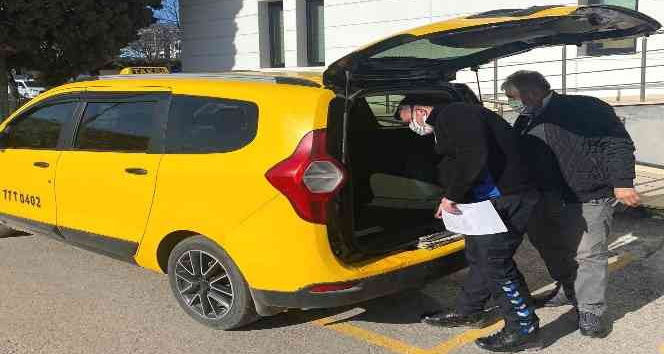 Zabıtadan ticari taksi denetimi