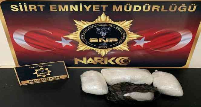 Siirt’te 2 kilo 316 gram uyuşturucu madde ele geçirildi