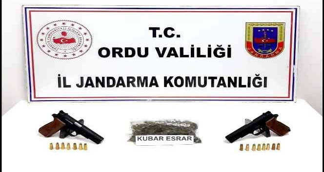Ordu’da uyuşturucu operasyonunda 3 şüpheli yakalandı