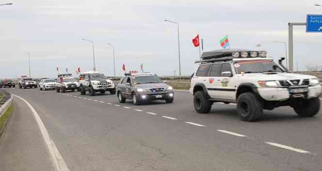 Fatsa’dan Azerbaycan’a ’teşekkür’ konvoyu