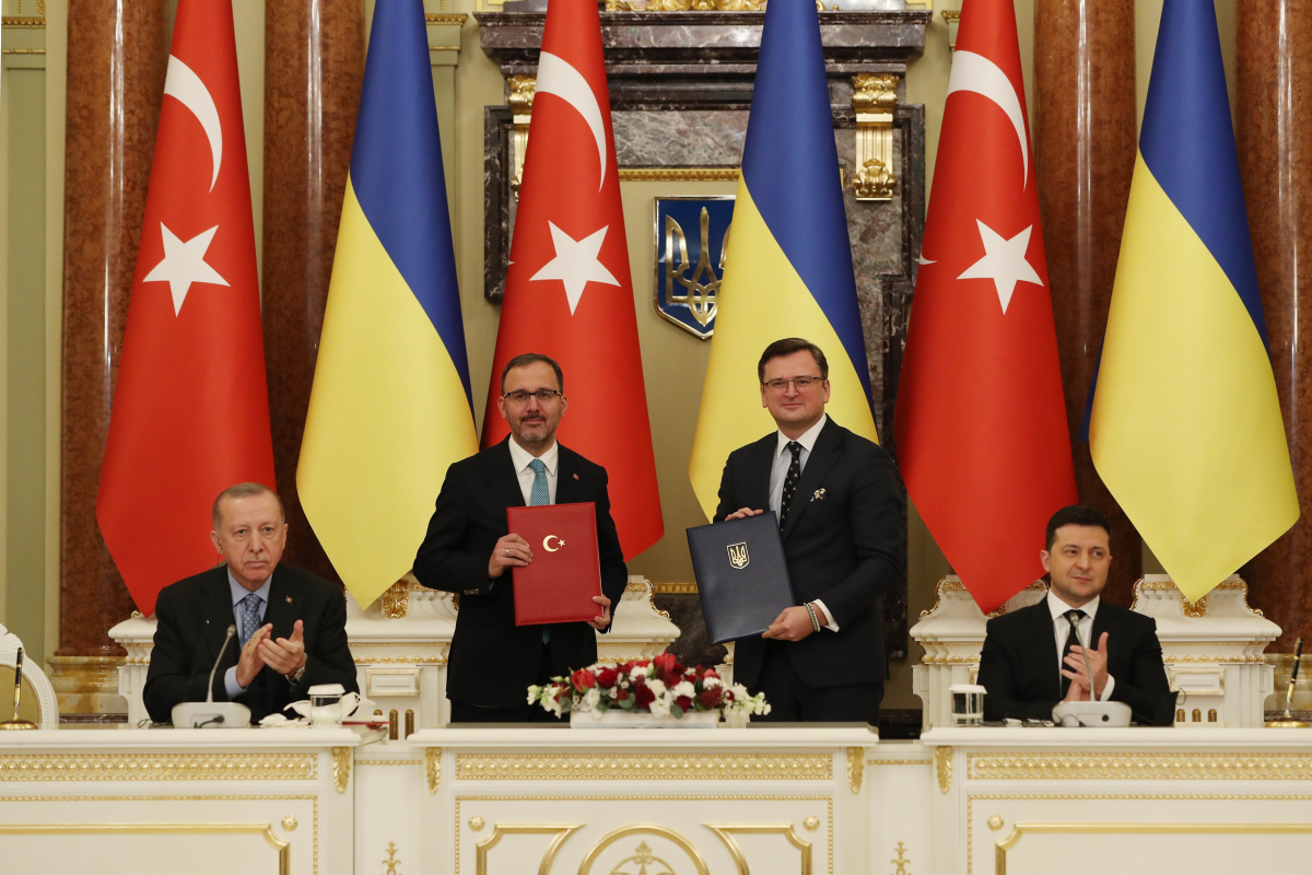 Türkiye ile Ukrayna arasında 7 anlaşma imzalandı