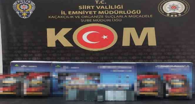 Siirt’te kaçakçılara operasyon:3 gözaltı
