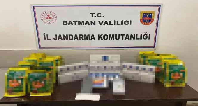 Batman’da gümrük kaçağı ürünler ele geçirildi