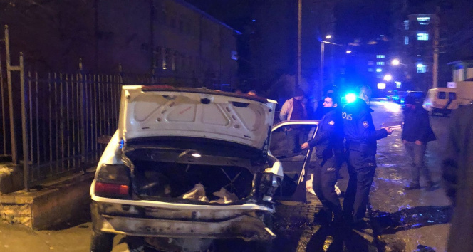 Trabzonda gidiş geliş kazası: 8 yaralı