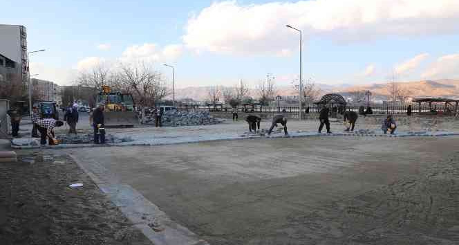 Cizre’de üst yapı çalışmaları devam ediyor