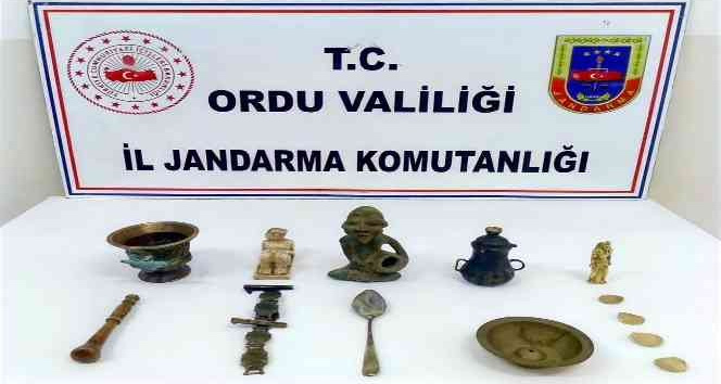 Ordu’da tarihi eser kaçakçılığı operasyonu