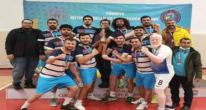 Manavgat İşitme Engelliler Voleybol Takımı Türkiye Şampiyonasında ikinci oldu