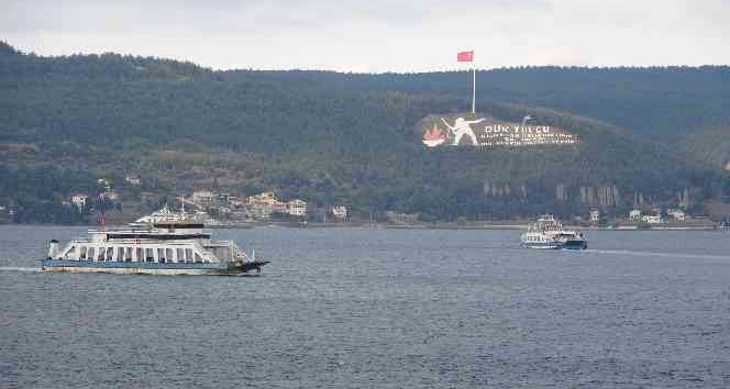 Çanakkale’de yarınki Gökçeada seferlerine fırtına engeli