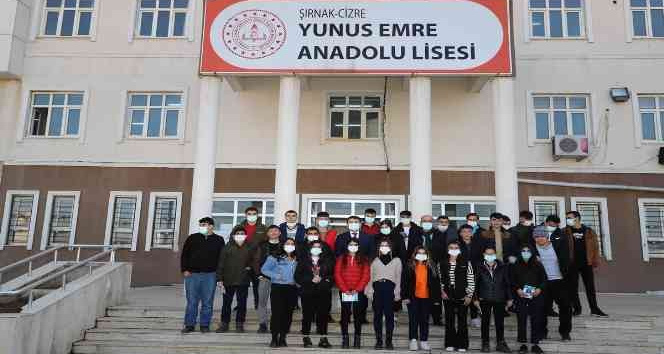 Yarıyıl tatili bitti, Kaymakam Tunç, öğrencilerle bir araya geldi