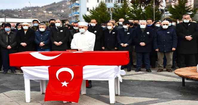 Belediye personeli son yolculuğuna uğurlandı