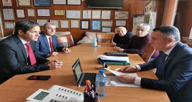 Edirne’den yola çıkan heyet Bulgaristan Kırcaali’de Covıd-19’a dikkat çekti