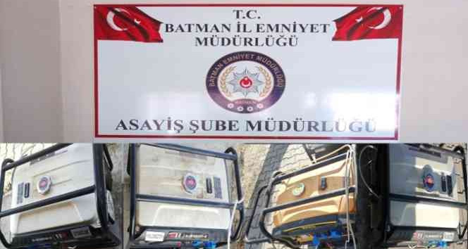 Batman’da baz istasyonu hırsızları tutuklandı