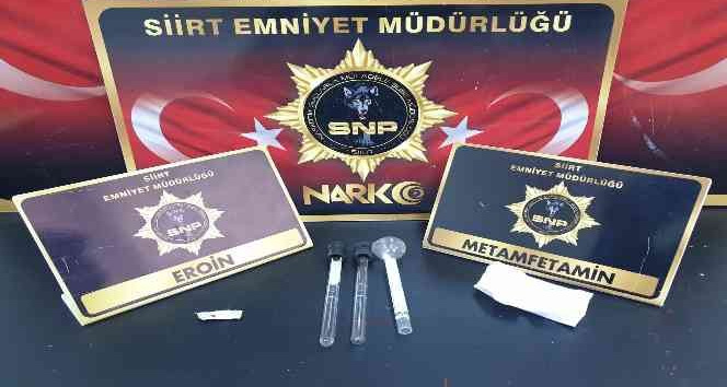 Siirt’te şüpheli şahıs üzerinde uyuşturucu madde ele geçirildi