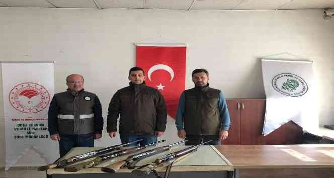 Kaçak avlanan 4 kişiye para cezası kesildi